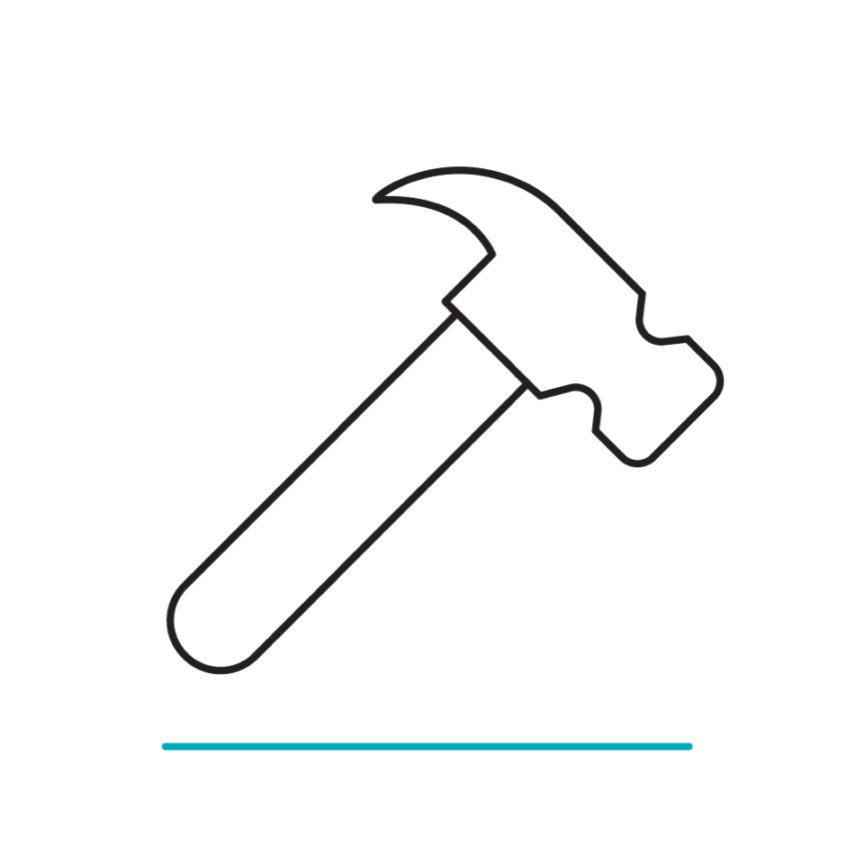 Hammer icon Hammer icon